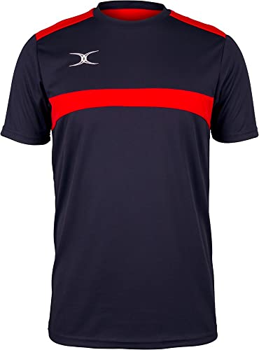London Society Rugby Referees Photon Tee Navy/Red