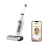MOVA K10 Pro 水拭き掃除機 自走式 水拭き2in1コードレススティック掃除機 汚れ検知可能 作動時0.9kg超軽量 15000Pa強力吸引 乾湿両用掃除機 自動洗浄 電解水除菌 30分連続稼働 6mm端清掃 大容量水タンク 床拭き LED表示画面 音声ガイド 家庭用＆業務用 1年間メーカー保証