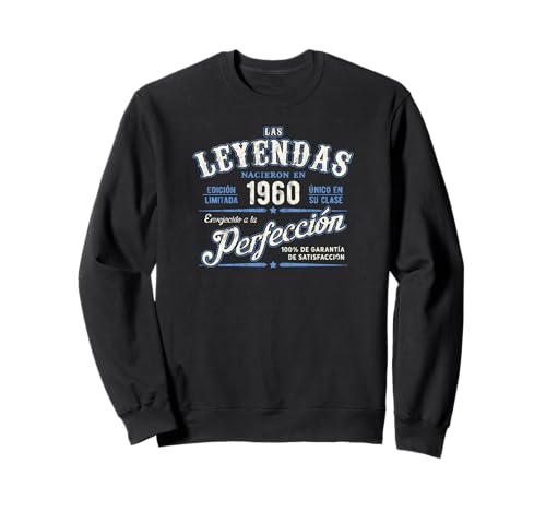 Las Leyendas Nacieron En 1960 Vintage Cumpleaños Sudadera