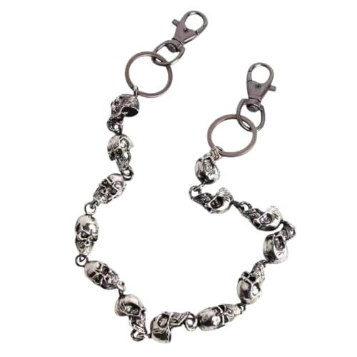 New 2026 Arrive Retro Gothic Punk Heavy Waist Chain Rock Vintage Men Punk Belt Chain Hip Hop Skull Pants Chain Jeans Jewelry Gift Fashion Trendy Accessories Creative