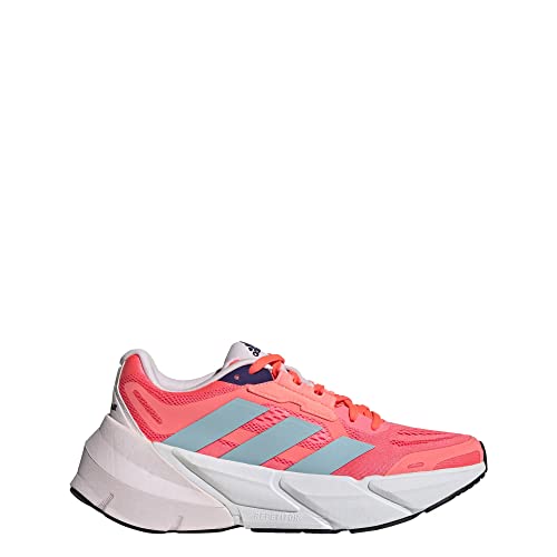 adidas Women's Adistar 1 Running Shoes, Turbo/Hazy Sky/Almost Pink