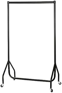 CompleteShopfittings HEAVY DUTY COLORFUL CLOTHES RAILS 3FT WIDE 5FT HIGH GARMENT HOME SHOP DISPLAY (BLACK)