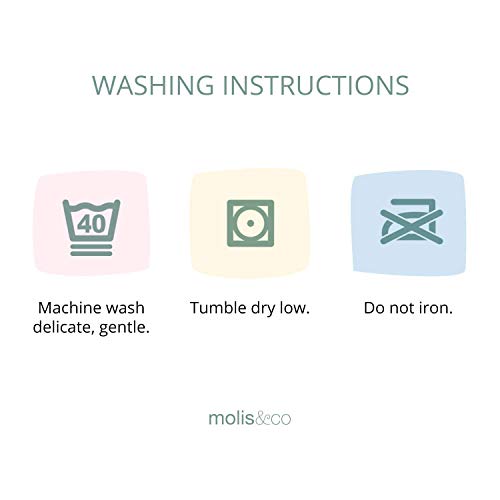 molis&co. Babyslaapzak. Ideaal voor tussenseizoen en de winter. 0-6 maanden. TOG-waarde van 2,5. Super zacht en warm… - Afbeelding 8