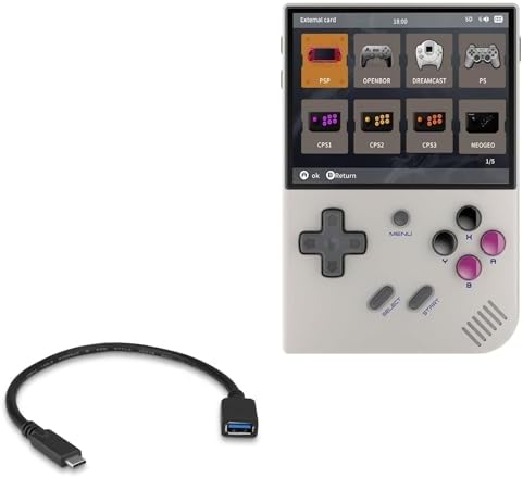 BoxWave Cable Compatible with Anbernic RG35XX Plus - USB Expansion Adapter, Add USB Connected Hardware to Your Phone image 5