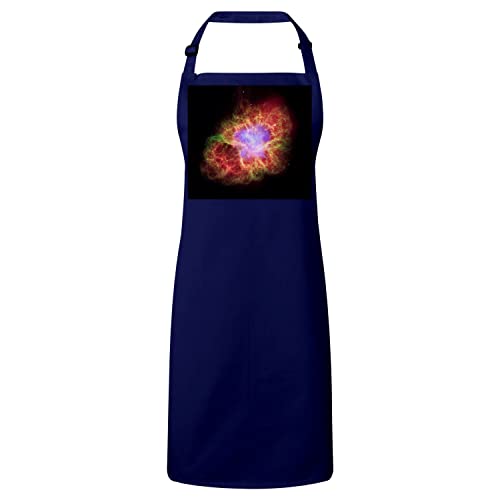Tablier cuisine premium navy pour cuisiner en famille sous les étoiles