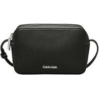 Calvin Klein Donna Borsa a Tracolla Ck Must Camera Bag Piccola, Nero (Ck Black), Taglia Unica