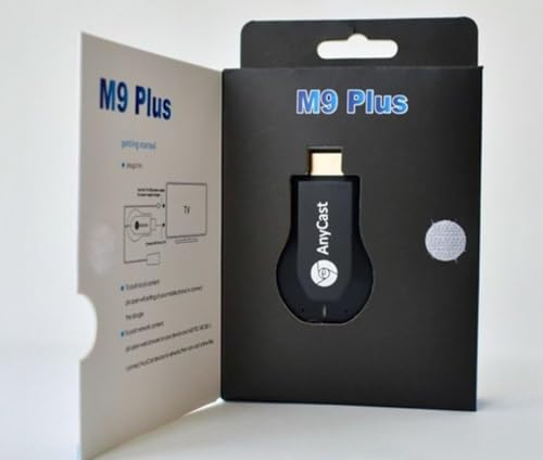 Image of M9 WiFi Display Dongle DLNA Wireless HDMI Screen Mirroring WiFi Adaptor, TV /LED /LCD /Projector Receiver Device Easy Sharing Wireless Streaming Compatible with iPhone /Android-Black