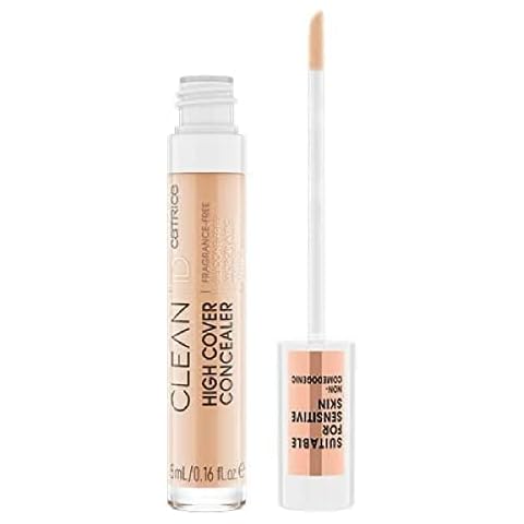 Catrice Clean ID High Cover Concealer, Abdeckstift, Nr. 025 Warm Peach Cover
