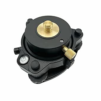 Tri Tech Rotation Adapter New Black Tribrach W/Optical & Rotating Adapter 5/8