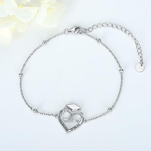 Image of VONALA Witches Knot /Compass /Dragonfly /Clover Bracelet Sterling Silver Adjustable Charm Bracelet Summer Beach Foot Chain Jewelry for Women Gifts