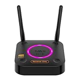 1Mii B06Ultra Bluetooth 5.3 Receiver with LDAC for Hi-Res Wireless Audio, HiFi Bluetooth Audio Adapter w/Audiophile DAC, 3D Surround aptX HD Low Latency, Optical AUX 3.5mm Coaxial for Home Stereo