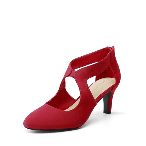 DREAM PAIRS Damen-Pumps mit geschlossener Zehenpartie,Size...