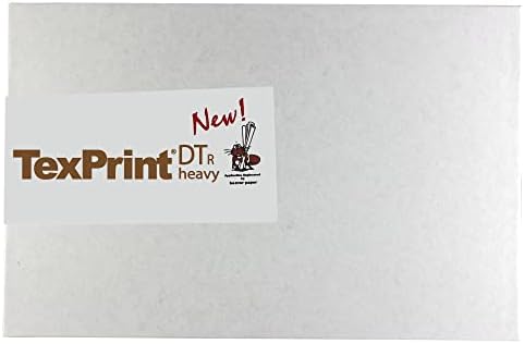 Beaver TexPrint DT Heavy - Replaces R - for Ricoh and Virtuoso All-Purpose High Release Sublimation Paper for Dye Transfer, SawGrass Approved Sublimation Transfer Paper, 8.5" x 11", 110 Sheet Pack