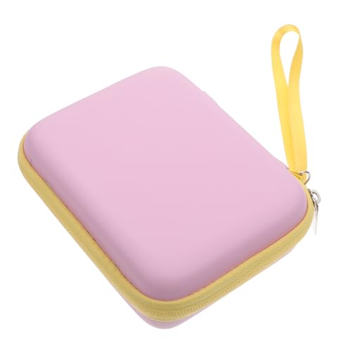 Kisangel Guitar Pick Bag Guitar Pick Case Guitar Picks Guitar Pick Storage Bag Guitar Supplies Guitar Pick Display Holder Guitar Pick Storage Case Guitar Pick Storage Pouch Pink Pu