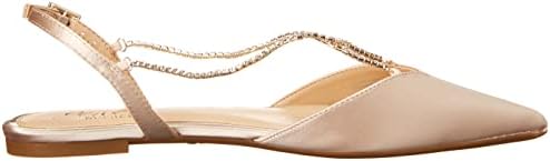 Jewel Badgley Mischka Alanna Ballet Flats Champagne | Image 5