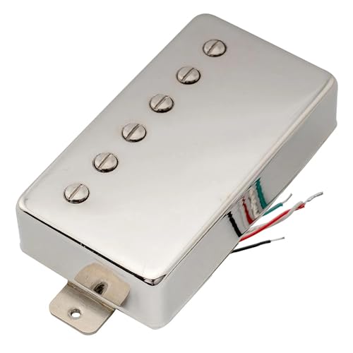 Humbucker guitare électrique alnico 5 capot fermé nickel haute précision