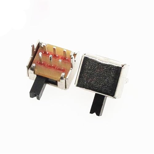 Interrupteur à glissière SK-22D07 miniature 2 positions 6 broches DPDT PCB pour projet Arduino