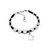 BBC QUEEN OF SPADES Custom Anklet Bracelet Choker Necklace Jewelry (Custom Bead)