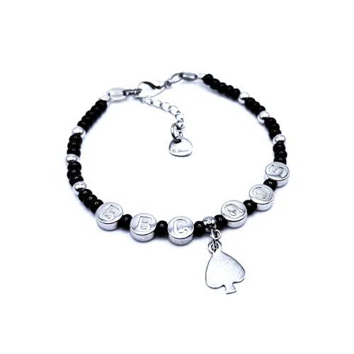 BBC QUEEN OF SPADES Custom Anklet Bracelet Choker Necklace Jewelry (Custom Bead)