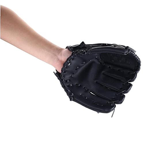 Foto von TOSSPER 1 Stück Leder Baseballhandschuh Links Hand Softball Trainingshandschuhe Sport Batting Handschuhe Professionelle Baseball Zubehör