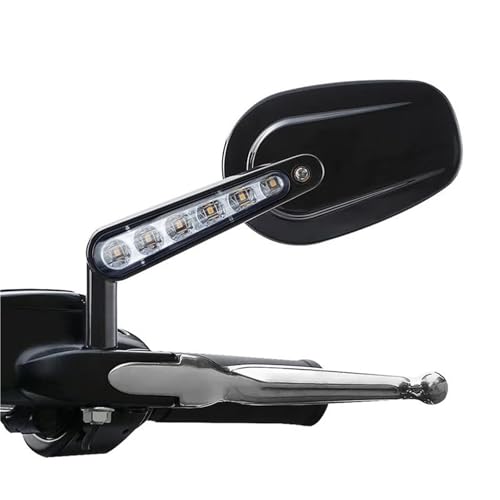 Espejos retrovisores de motocicleta cromados Sliver3 premium para Harley V-Rod VRSCF 4