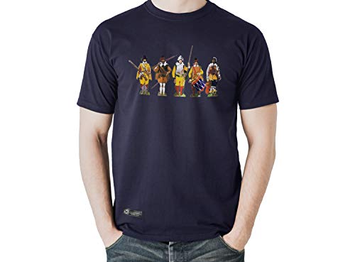 T-shirt Soudé Bleu Estirpe Imperial XL Vêtement Homme Coton Casual