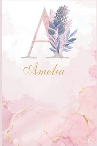 Amelia: Unique Customized Journal Gift for Amelia - Customized Name Gift Journal 110 Pages, Thoughtful Cool Present for Amelia ( Amelia notebook): Thank You Gift for Amelia