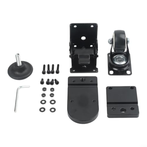 Accesorio de rueda delantera plegable compatible con caja de herramientas Packout de garaje 2