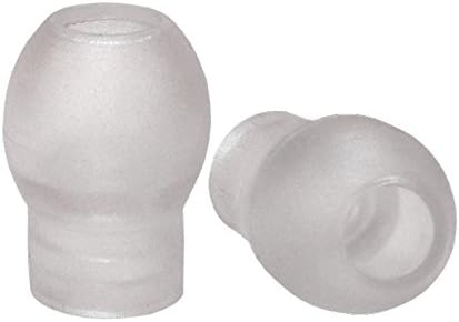 Prestige Medical Clear PVC Clinical Eartips, 0.5 Ounce