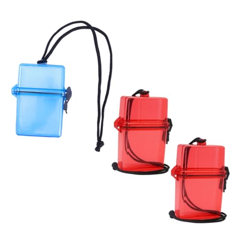 GOOHOCHY 3pcs Dry Bags Waterproof Box for Outdoor Travel Hiking Survival Camping Mountaineering Color