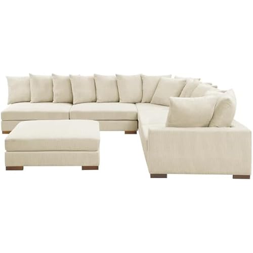 Home Sofa Set Sofa Segmented Corduroy can be Freely Matched with Living Room Sofa Set