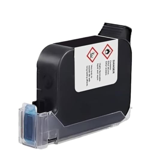 Image of 12.7mm (Half Inch) Solvent-Based Handheld TIJ Inkjet Cartridge | High-Resolution, Fast-Drying & Smudge-Free Ink for Batch, Expiry & Barcode Printing