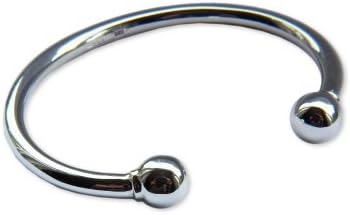 Ace Jewellery of YorkSterling Silver Torque Mens/Womens 5mm Solid Heavy Bracelet 36g