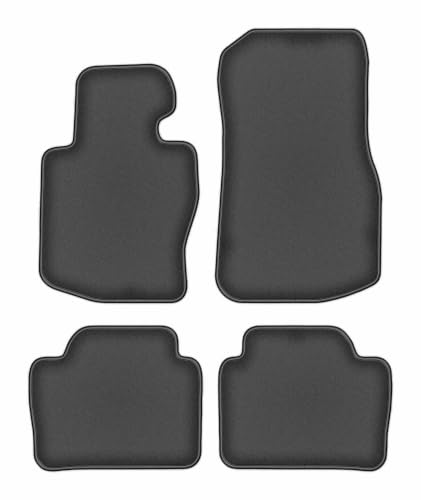 Tapis de sol velours BMW 4 F36 : remplacez vos tapis usés en graphite