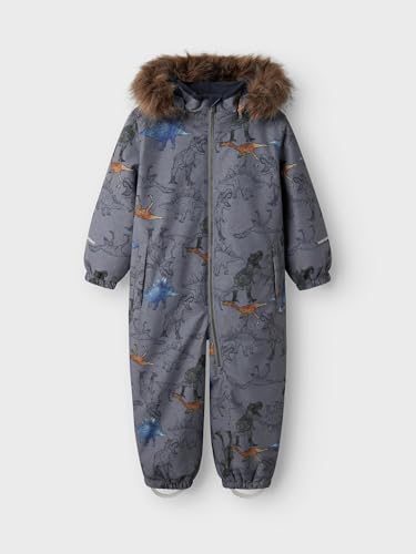 NAME IT Jungen NMMSNOW10 Suit AOP FO NOOS Schneeanzug, Mockingbird/AOP:Dinosaur, 116