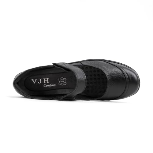 Image of VJH confort Women's Flat Shoes, Slip-on Round Toe Light Weight Comfort Casual Walking Shoes