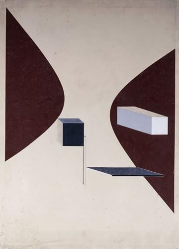 ARToPHIIU Image sur Toile Moderne Impression Tableaux Portrait Tableaux Prun N de Eliezer Markowich Lissitzky Peinture sur Toile Pour la Décoration de la...