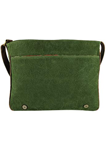 Pasta Lenna's Carteiro Vintage A011 Verde