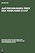 Aufzeichnungen &Atilde;&frac14;ber den Moskauer Staat: Nach der Handschrift des Preu&Atilde;ischen Staatsarchivs in Hannover (Abhandlungen aus dem Gebiet der Auslandskunde ... Staatswissenschaften, 34/5) (German Edition)