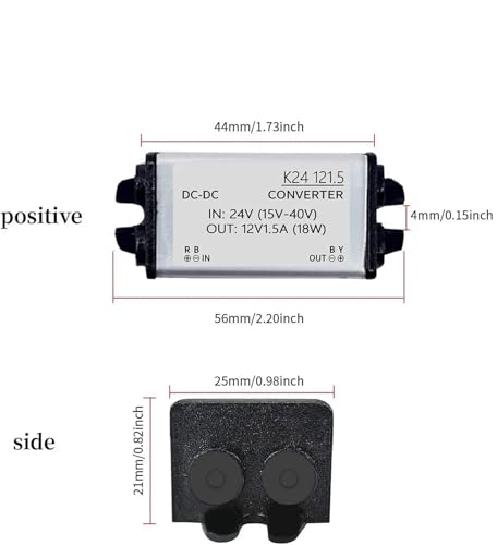 Convertisseur abaisseur 24V à 12V 5A compact pour optimiser vos installations électriques - 4