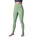 Legging de sport grande taille pour femme, pantalon de yoga taille haute, contrôle du ventre, legging de yoga sans couture décontracté pour le fitness, Vert, XL