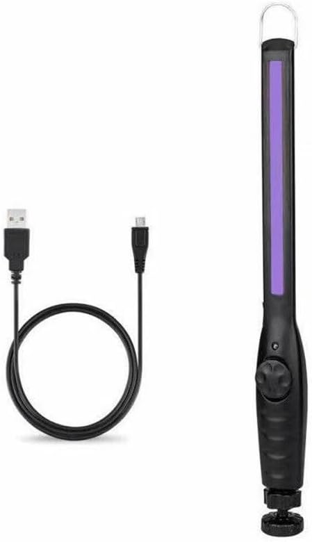 395nm UV Blacklight Flashlight, USB Rechargeable High Power Handheld Light for Pet Urine Detection Resin Curing Work Light Pro