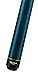 Viking Valhalla 100 Series No Wrap 2 Piece 58” Pool Cue Stick VA103 (19oz, Blue)