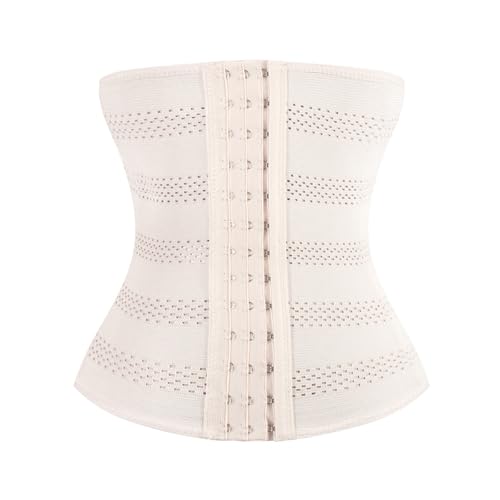 MURYE Corsés de entrenamiento para mujer, con ganchos ajustables, para control de barriga, faja deportiva, cinturón adelgazante para pérdida de peso, a, L