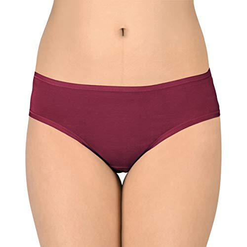 Image of Amante Solid Low Rise Cotton Bikini Panty Pack(Pack of 3)