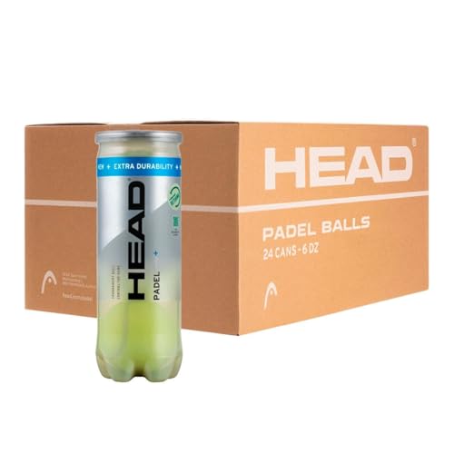 HEAD Cajón De 24 Botes De 3 Bolas Padel Pro +