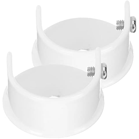 LIFKOME Heavy Duty Curtain Rod Brackets Cover
