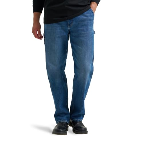 Lee Mens Legendary Workwear Carpenter Jean Painters Blue 36W x 30L