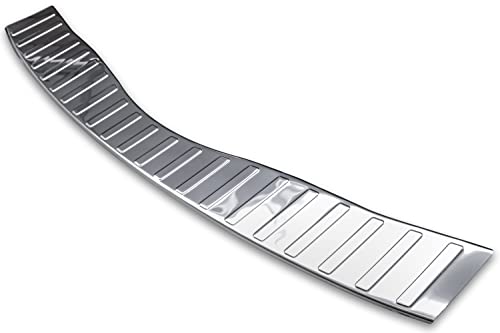 Protection de seuil de Chargement en Acier Inoxydable chromé Compatible avec Renault Koleos II, année de Construction à partir de 2016, qualité supérieure RECAMBO