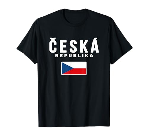 Drapeau République Tchèque République Ceska T-Shirt